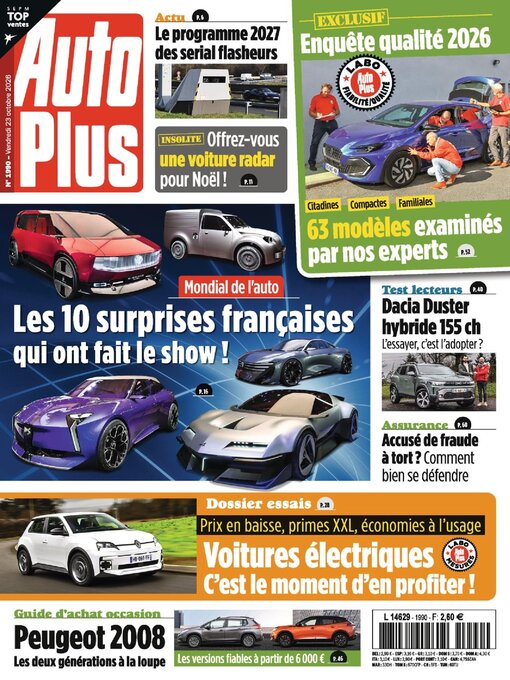 Cover image for Auto Plus France